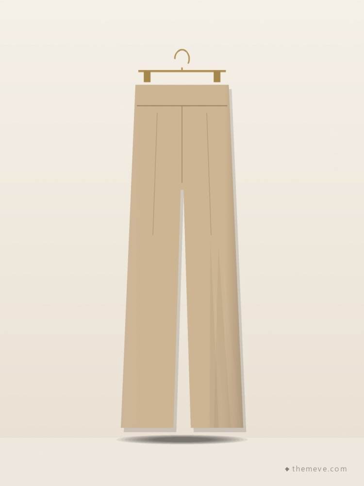 Wide-Leg Linen Trousers