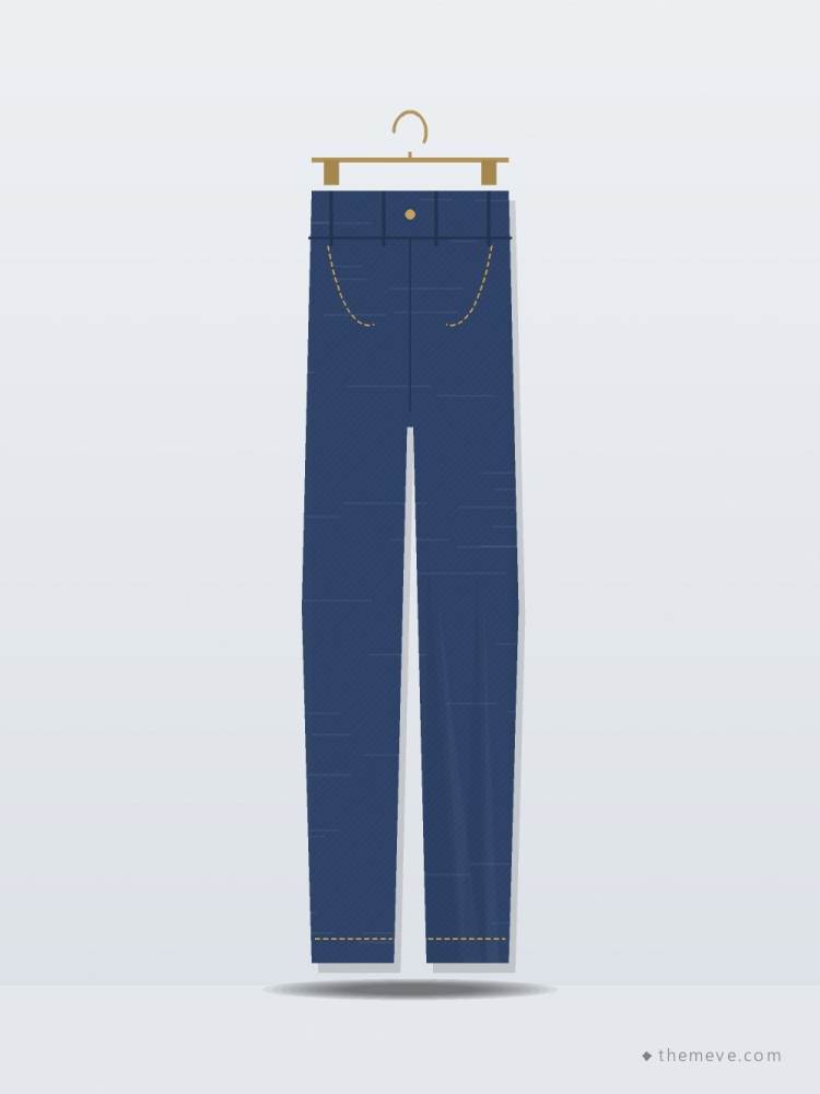 Selvedge Straight Jeans — Indigo