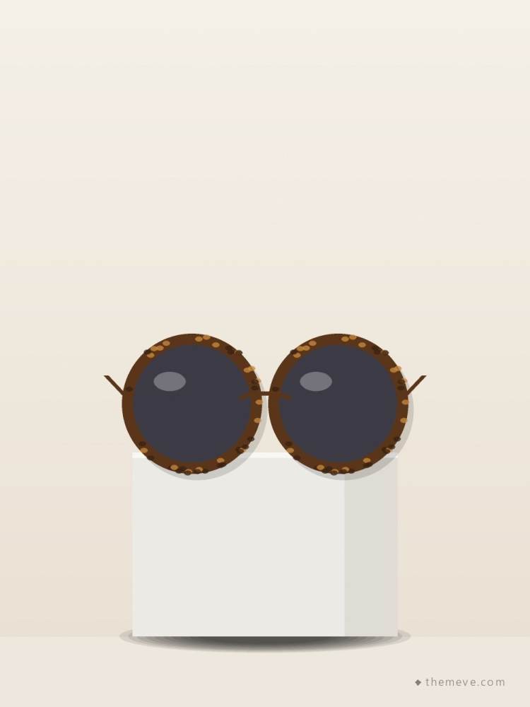 Square Acetate Sunglasses — Tortoise